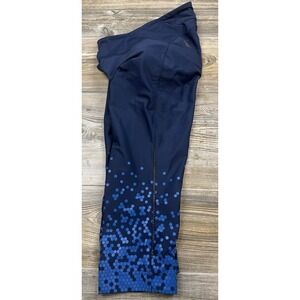 PEARL IZUMI Symphony Capri Leggings Women's S Padded Cycling Biking Navy Blue
